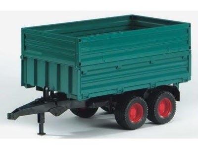 Bruder Twin Axle Tipping Trailer 02010, In Stock