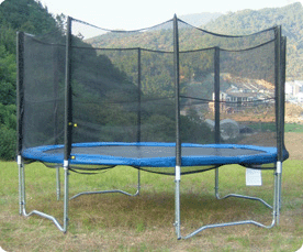 8ft Upper Bounce Trampoline and Safety Net.  SALE PRICE !
