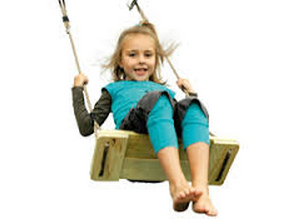 JE3101 Treated Wooden Swing Seat - Adults & Children.