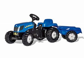 Rolly Kid NH Tractor & Trailer Farm Toy/ 01307