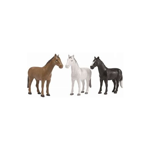 Bruder Farm Toy 4 Assorted Horses 02306,