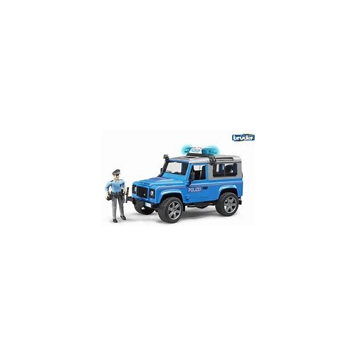 Bruder Farm Toy  Land Rover Station Wagon Police Vehicle 2597