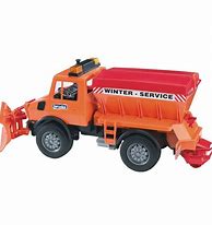 Bruder  Farm Toy MB Unimog Road Gritter & Snow Plough 02572, In Stock