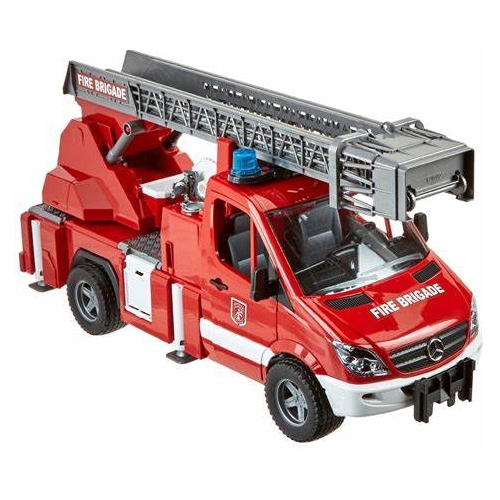 Bruder  Farm Toys MB Sprinter Fire Engine , Ladder, Light & Sound 2673