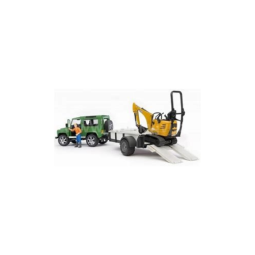 Bruder  Farm Toys Land Rover / JCB 2593