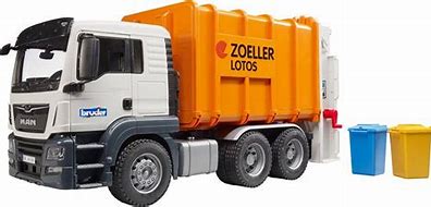 Bruder Farm Toys MAN TGS Rear Loading Garbage Truck 3762