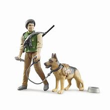 Bruder B World Farm Toys Forester, Dog & Equipment  62660