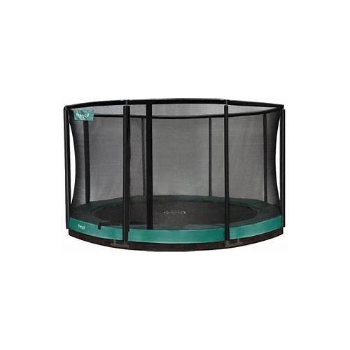 Avyna Pro-Line Flat Level  14ft (430 x 0 ) InGround Trampoline & Enclosure.